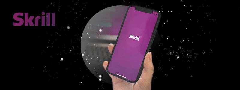 Skrill auf einem Handy